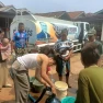 Saiful ST salurkan lagi bantuan Air bersih untuk Warga Cikahuripan.