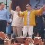 Kampanye Pertama Prabowo Gibran Di Tasikmalaya, AHY Turun Langsung Mendampingi