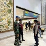 Bentuk Sinergitas Polri, Personil Gabungan Gelar Patroli di Area Terminal 2 Bandara Soekarno-Hatta