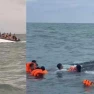 Breaking News!! Dihantam Ombak, Spedboat Seabus Terbalik di Kepulauan Seribu