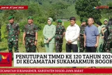 Program TMMD Ke 120 Tahun 2024 di Kecamatan Sukamakmur Resmi ditutup Pangdam III Siliwangi Mayjen TNI Mohammad Fadjar