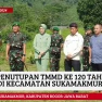 Program TMMD Ke 120 Tahun 2024 di Kecamatan Sukamakmur Resmi ditutup Pangdam III Siliwangi Mayjen TNI Mohammad Fadjar