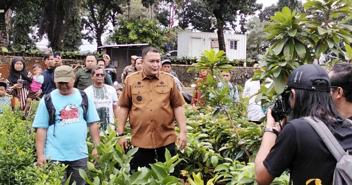 Pasar Petani Garuda Jadi Pilot Project, Pemkab Bogor Hidupkan Pemasaran Hasil Pertanian Lokal
