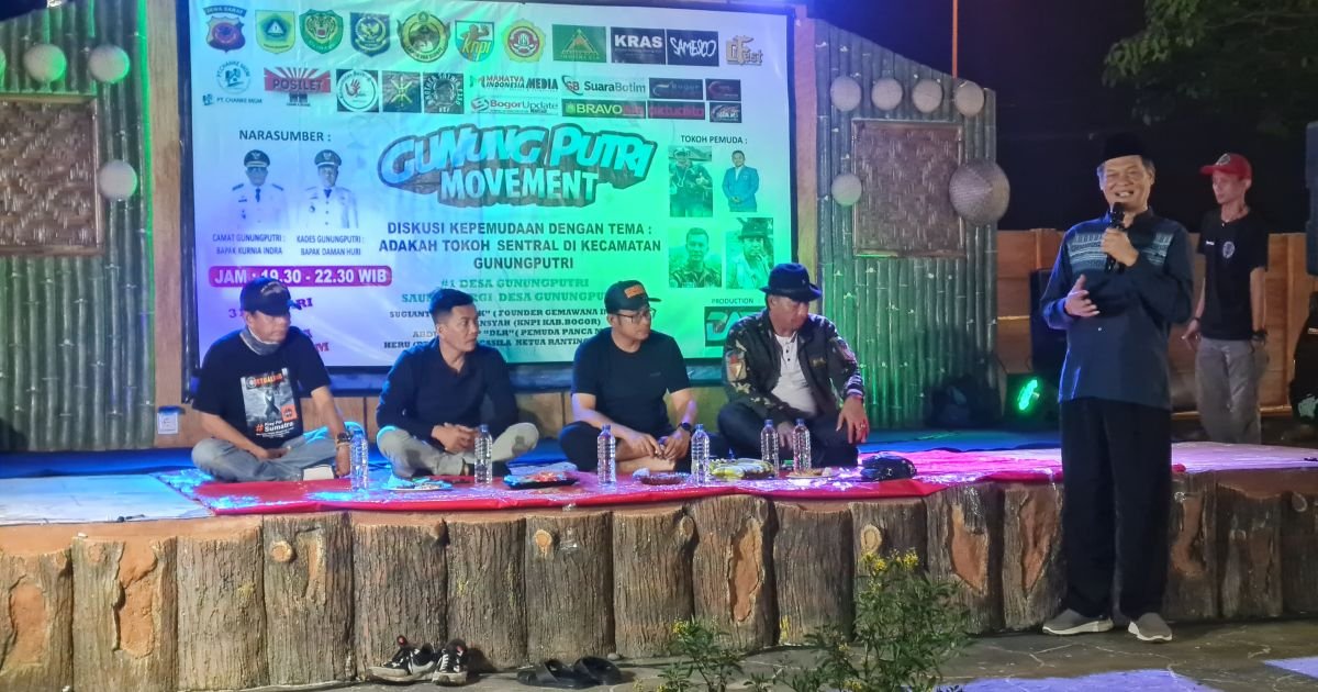 Diskusi Kepemudaan Gunung Putri Movement Pertanyakan Peran Tokoh Pemuda di Kecamatan Gunung Putri