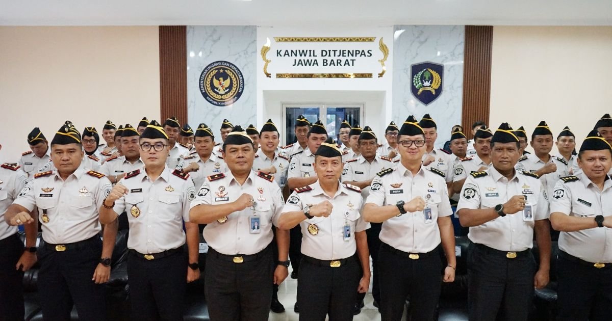 Dukung Reformasi Birokrasi 2026, Kalapas Cibinong Teken Komitmen Bersama dan Pakta Integritas di Kanwil Ditjenpas Jabar