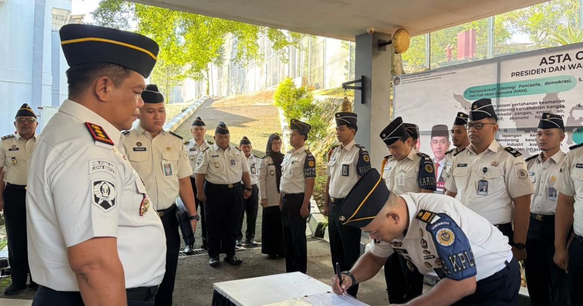 Lapas Khusus Kelas IIB Sentul Teguhkan Integritas lewat Penandatanganan Perjanjian Kinerja 2026