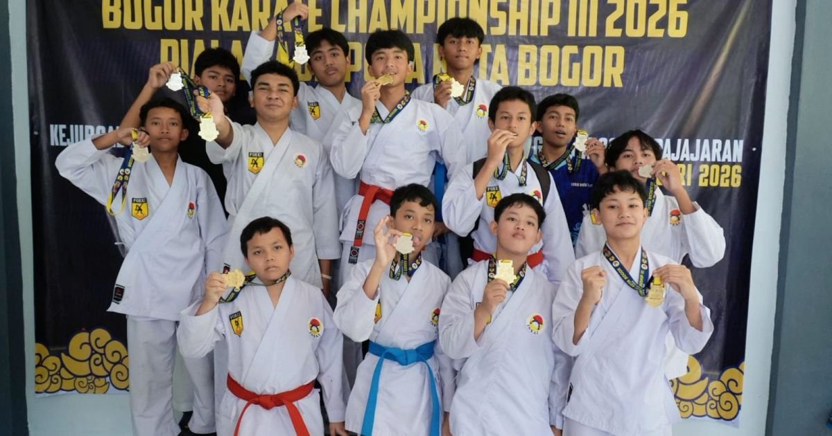 Santri Al Bunyan Sabet Emas di Bogor Karate Championship III 2026