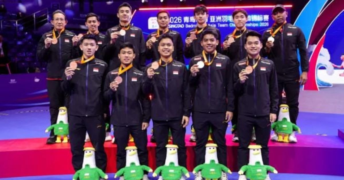 Indonesia Raih Dua Perunggu di BATC 2026, Putra-Putri Terhenti di Semifinal