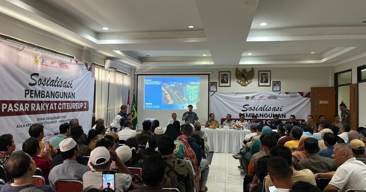 Perumda Pasar Tohaga Bangun Pasar Citeureup Baru, Usung Konsep Modern-Tradisional