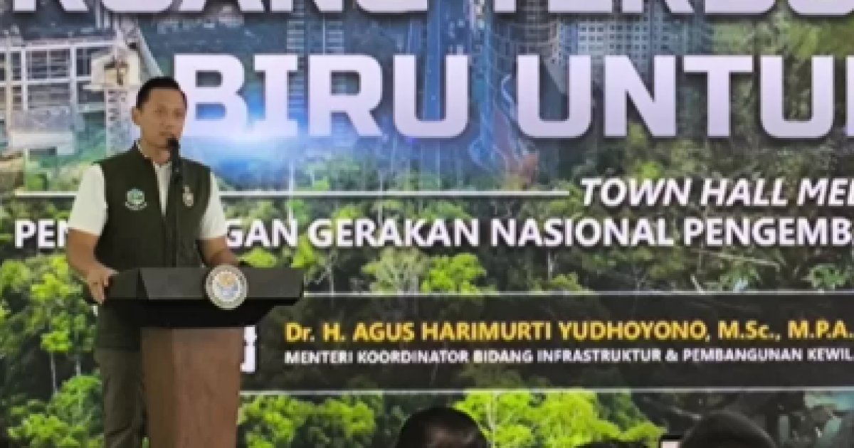 Agus Harimurti Yudhoyono: 70 Persen Penduduk Akan Tinggal di Kota, Urbanisasi Tak Bisa Dicegah