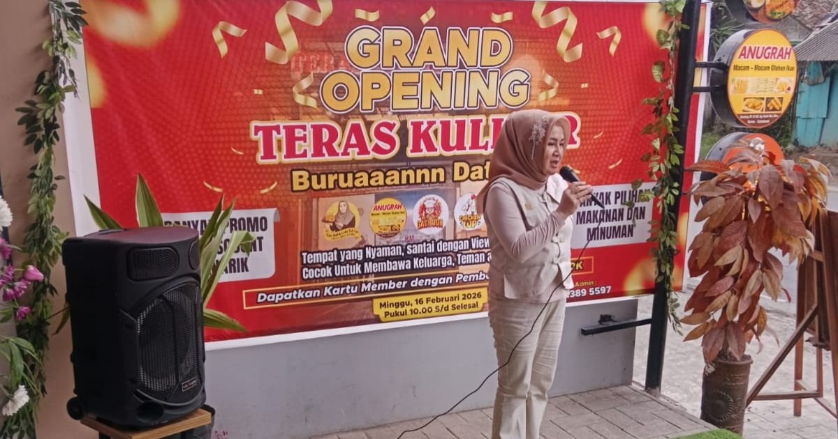 Opening Teras Kuliner Sukalarang, Sukabumi