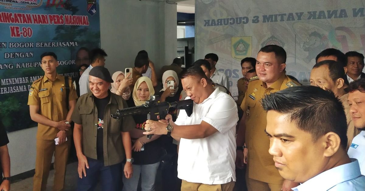 INASSOC Kabupaten Bogor Sosialisasikan Olahraga Airsoft kepada Jurnalis di Peringatan HPN ke-80