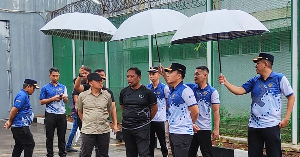 Monitoring Jelang Ramadan, Direktur Kepatuhan Internal Ditjenpas Pastikan Keamanan dan Disiplin di Lapas Cibinong