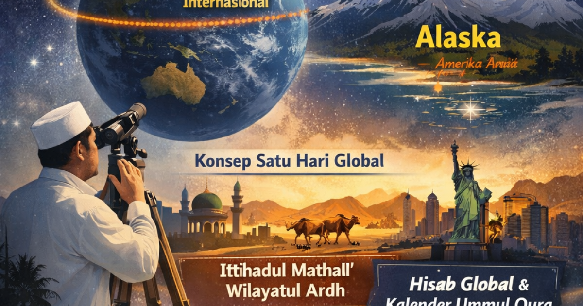 Ramadan 1447 H dan Polemik Hilal Alaska: Ini Penjelasan Ilmiah-Syar’i KHGT