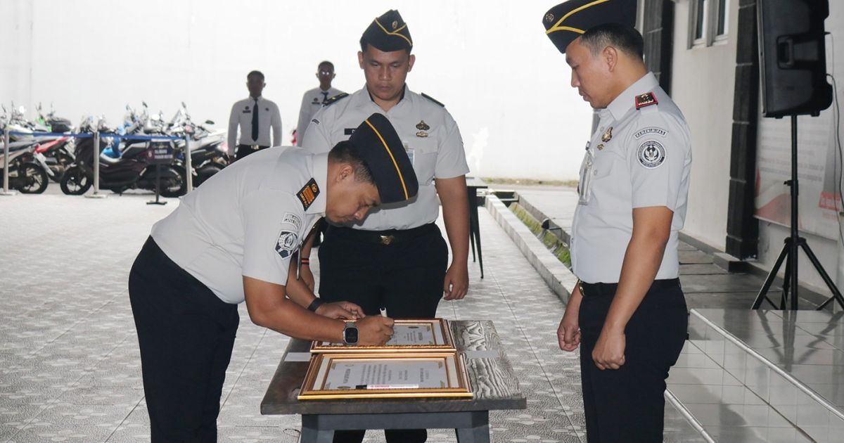 Pencanangan Zona Integritas, Lapas Cibinong Teguhkan Komitmen Pertahankan Predikat WBBM