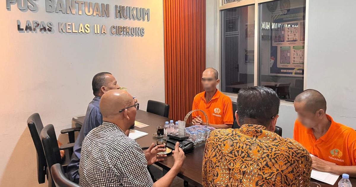 Lapas Kelas IIA Cibinong Perkuat Akses Keadilan, Gandeng LBH Beri Bantuan Hukum Gratis bagi Tahanan