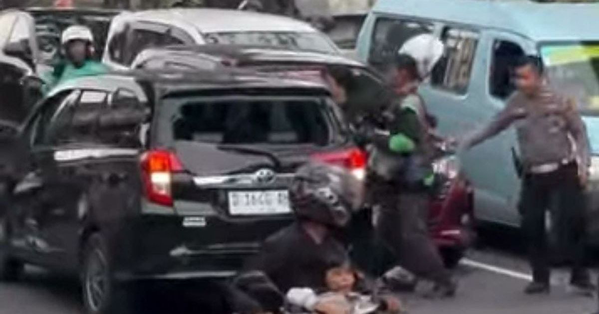 Sopir Toyota Calya Ugal-ugalan dan Lawan Arah di Gunung Sahari Ditangkap Polisi