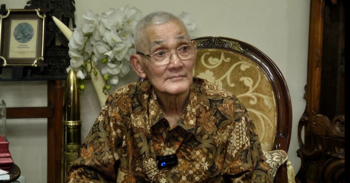 Wakil Presiden ke-6 RI Try Sutrisno.