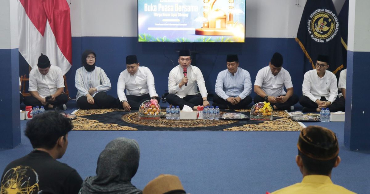 Buka Puasa Bersama Keluarga, Lapas Kelas IIA Cibinong Hadirkan Kehangatan Ramadhan bagi Warga Binaan
