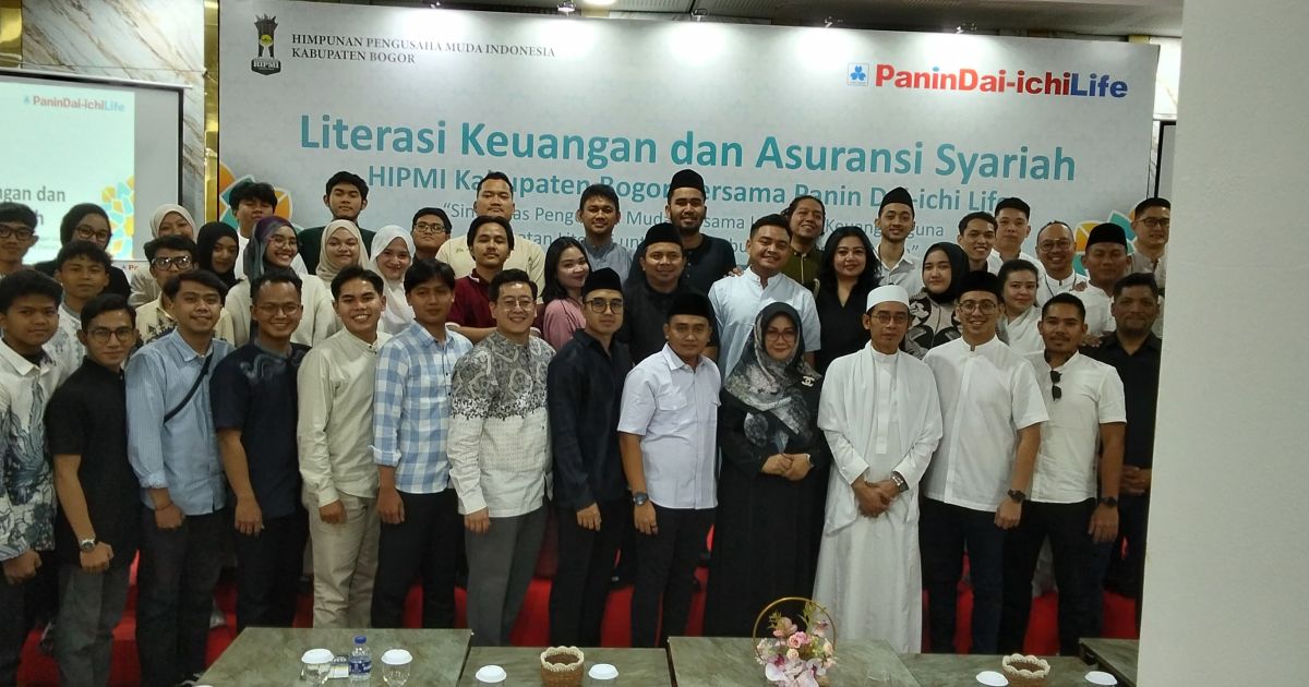 HIPMI Kabupaten Bogor Gelar Buka Puasa Bersama dan Santunan Anak Yatim, Perkuat Literasi Keuangan Syariah