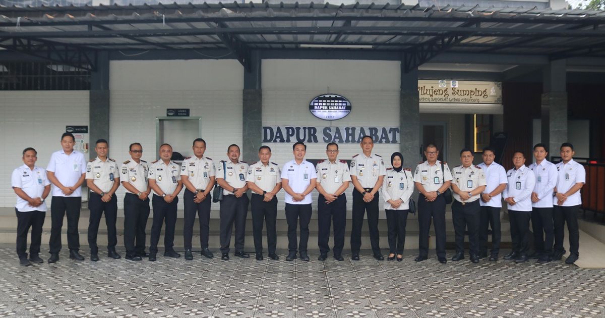 Kakanwil Ditjenpas Kepri Studi Tiru ke Lapas Cibinong, Pelajari Dapur Sahabat dan Program Ketahanan Pangan