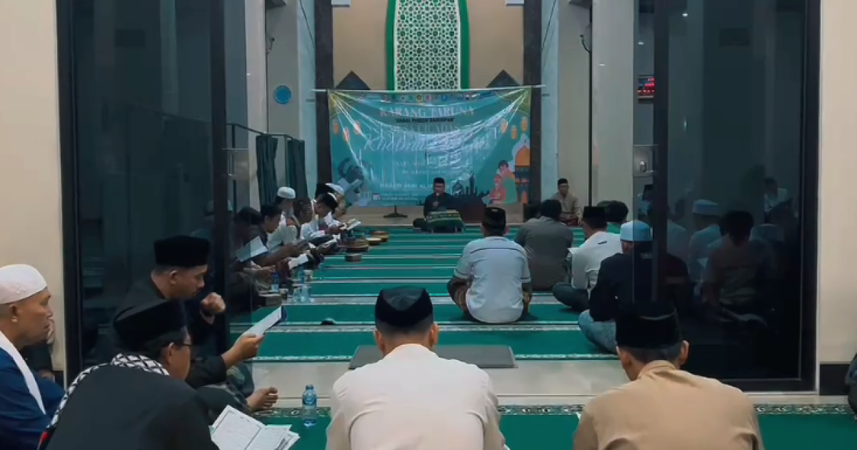 Karang Taruna Desa Cicadas Gelar Khotmil Qur’an Ramadhan 1447 H di Masjid Jami Al-Ikhlas