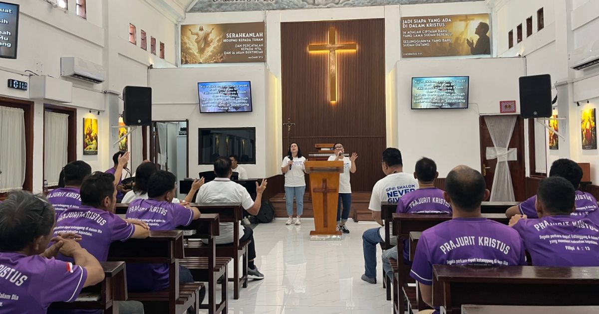 Puluhan Warga Binaan Lapas Cibinong Ikuti Gerakan Membaca Alkitab, Perkuat Iman dan Karakter