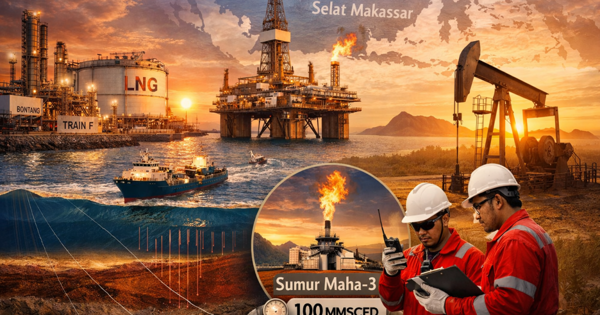 Sektor Hulu Migas Indonesia Bangkit, SKK Migas Ungkap Temuan Gas Baru di Selat Makassar
