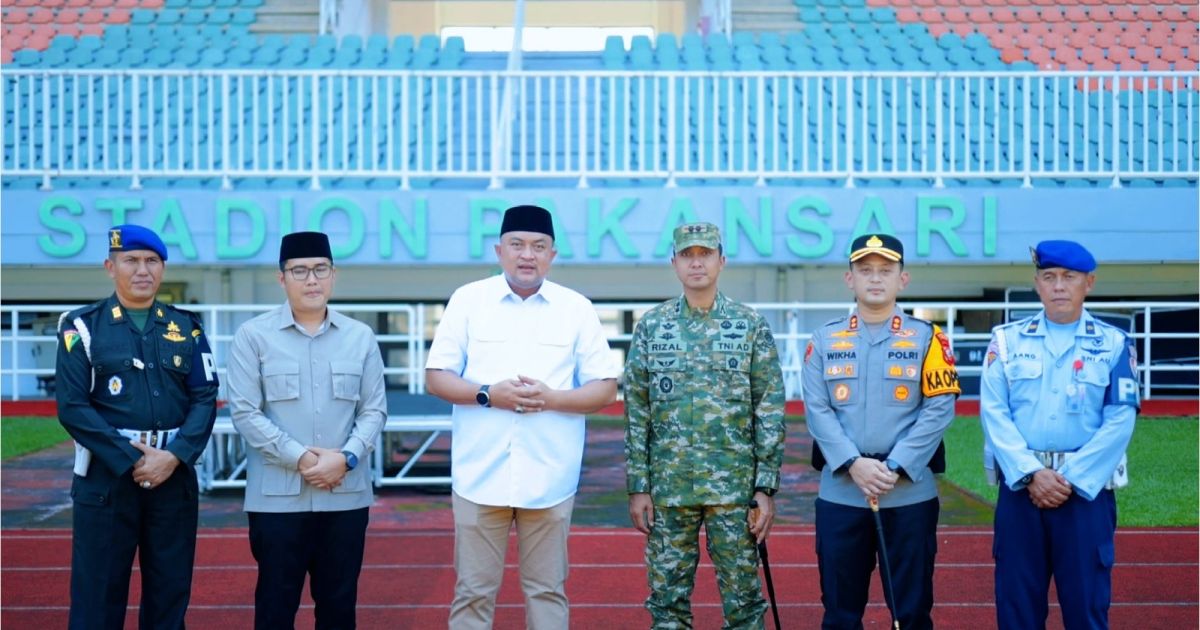 Rudy Susmanto Ajak Warga Salat Idul Fitri dan Open House di Stadion Pakansari Bogor