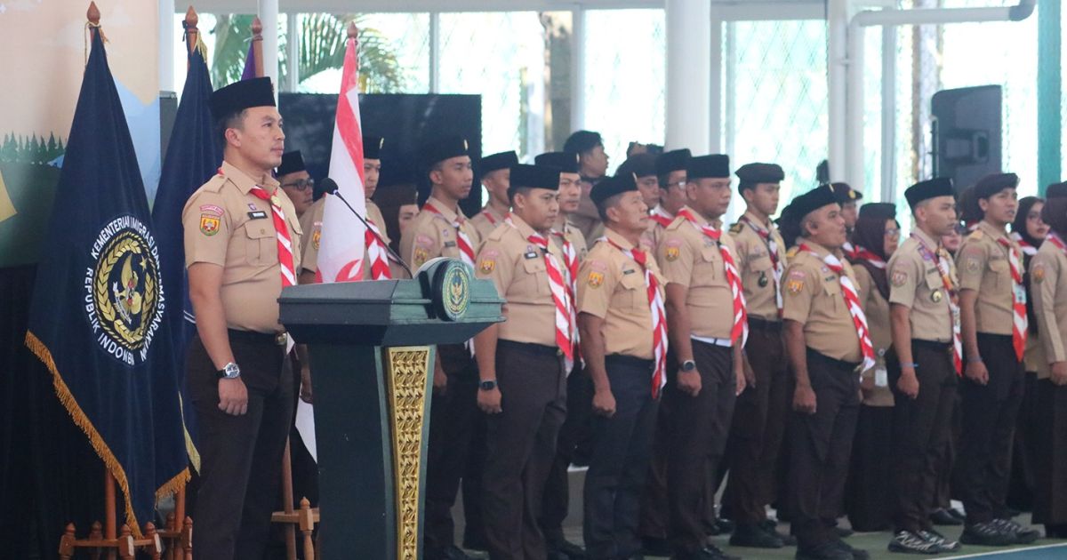 Ratusan Pramuka Ikuti Latihan Gabungan di Lapas Cibinong, Perkuat Nilai Kebangsaan dan Kepedulian Sosial