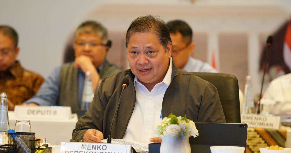 Menteri Koordinator Bidang Perekonomian Airlangga Hartarto: Ist