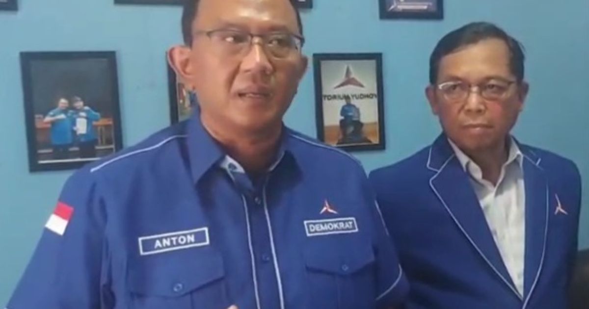 Ketua DPD Partai Demokrat Jawa Barat, Anton Sukartono Suratto.