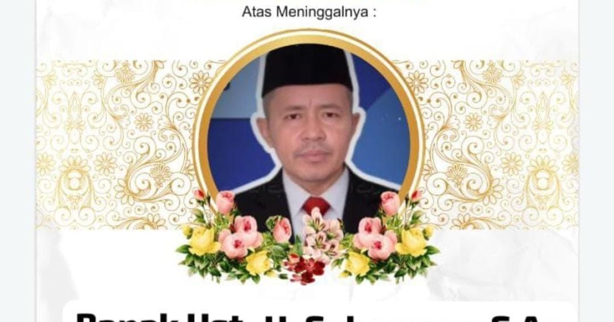 Almarhum Ustadz H. Suherman, S.Ag meninggal Dunia.
