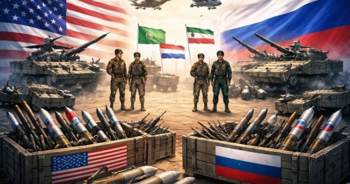 Timur Tengah Serap 21% Impor Senjata Dunia, AS Jadi Pemasok Utama