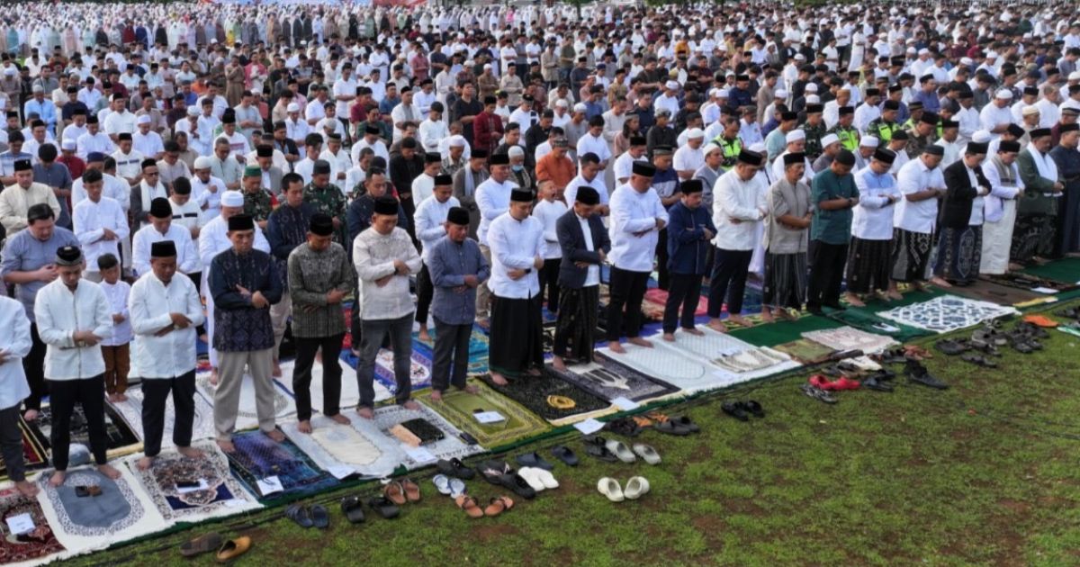 Lebaran Bareng Wargi, Bupati Rudy Susmanto Siapkan Pawai Obor hingga Hiburan Opick di Stadion Pakansari