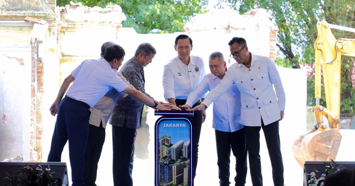 AHY Dukung Hunian Terintegrasi TOD di Kawasan Stasiun untuk Percepat Program 3 Juta Rumah