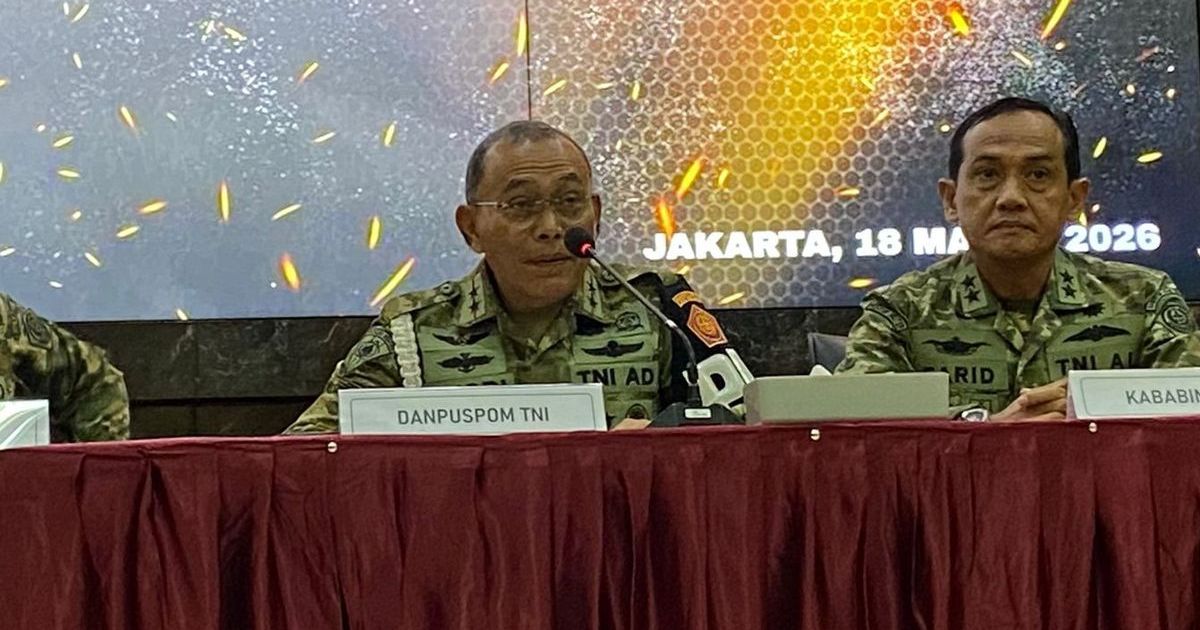 4 Anggota BAIS TNI Jadi Tersangka Penyiraman Air Keras Aktivis KontraS Andrie Yunus