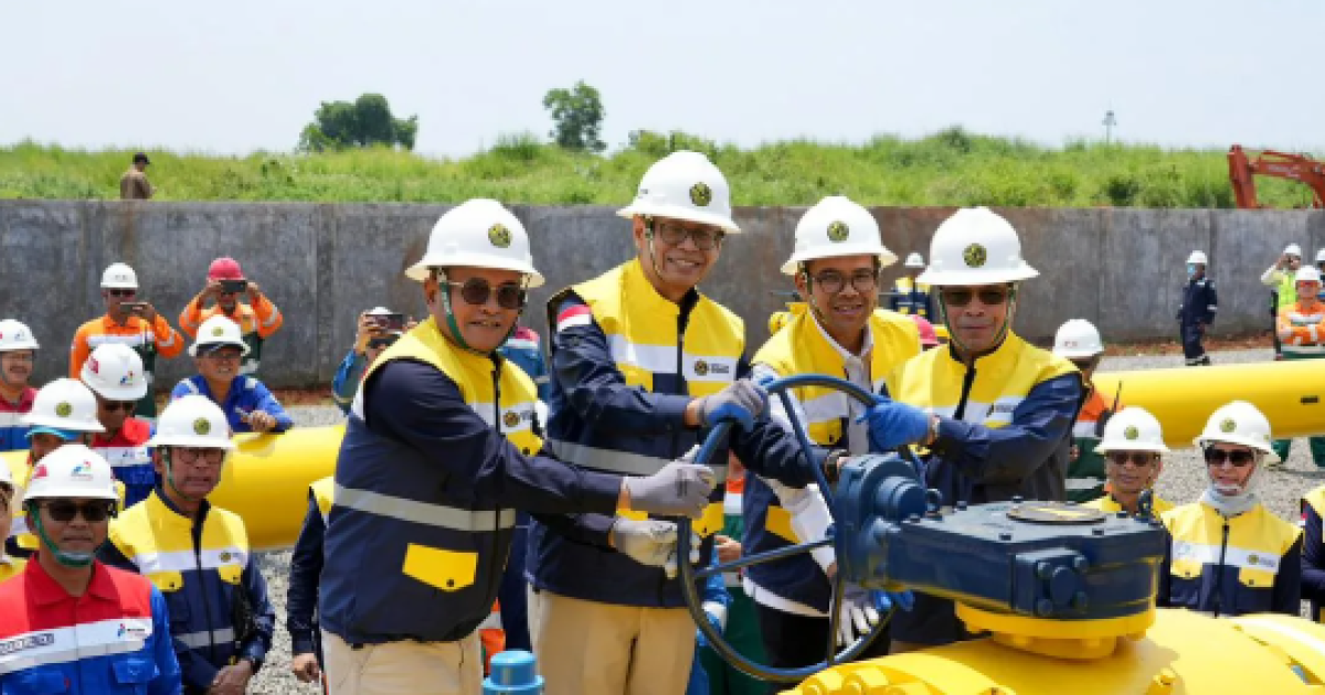 Pipa Gas Cisem Tahap II Resmi Gas-In, Perkuat Ketahanan Energi dan Industri