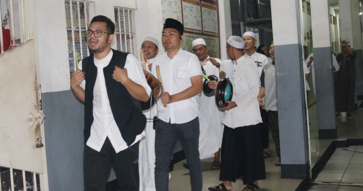 Takbiran Keliling di Lapas Cibinong, Warga Binaan Sambut Idulfitri 1447 H dengan Penuh Haru