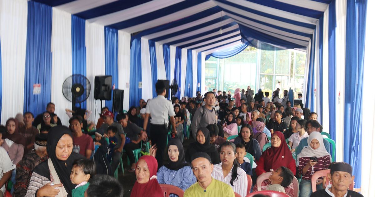Lapas Cibinong Dipadati Pengunjung di Hari Kedua Idul Fitri 1447 H
