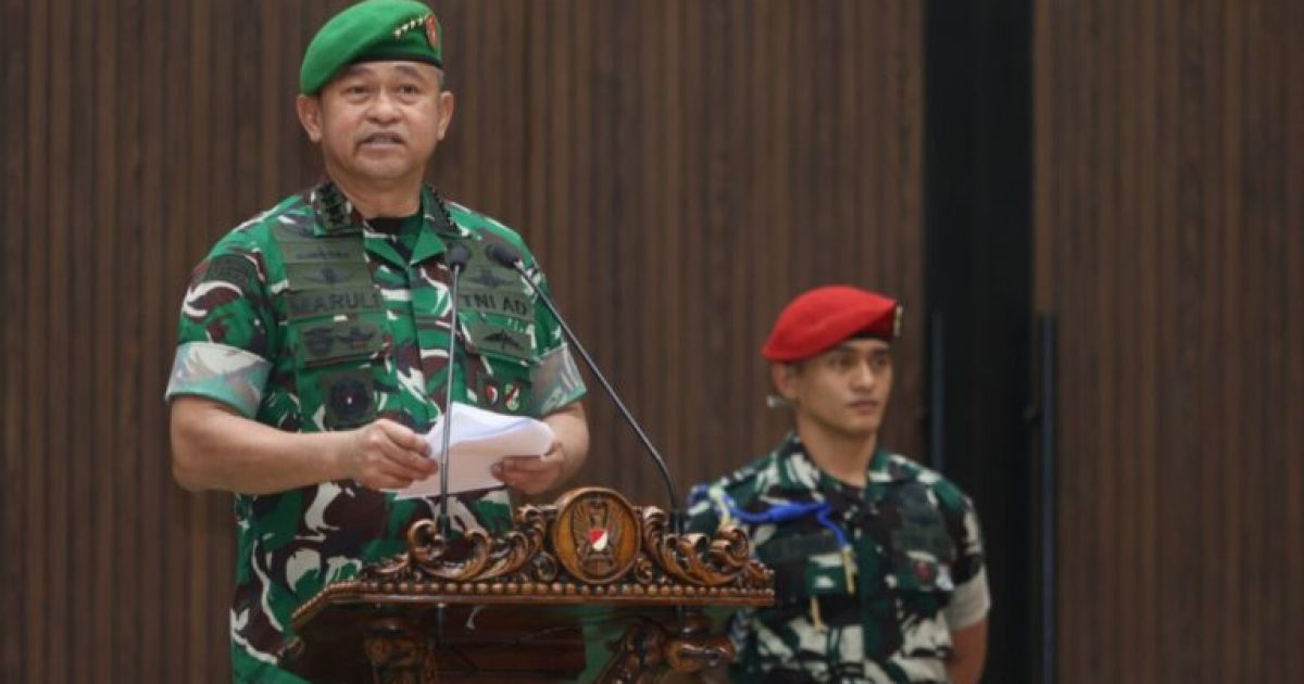 Kasad Maruli Simanjuntak Tegaskan Kenaikan Pangkat 28 Pati TNI AD Harus Diiringi Profesionalisme