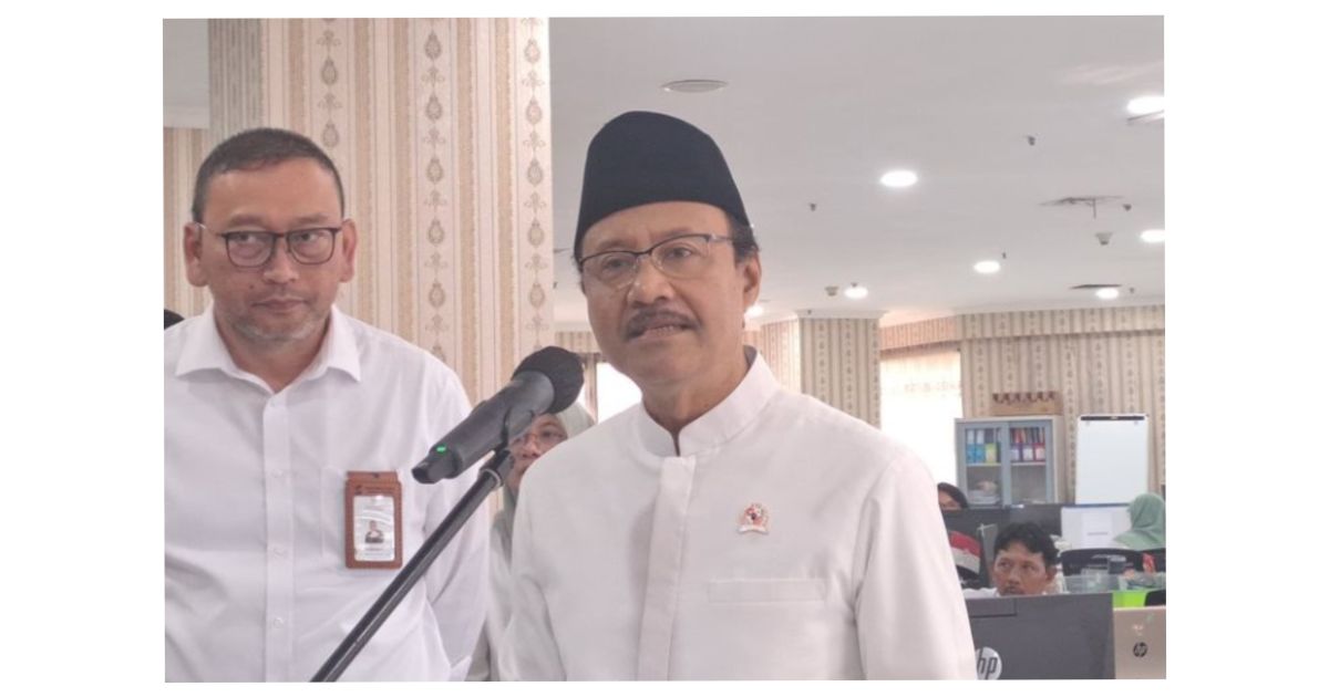 Menteri Sosial, Saifullah Yusuf.