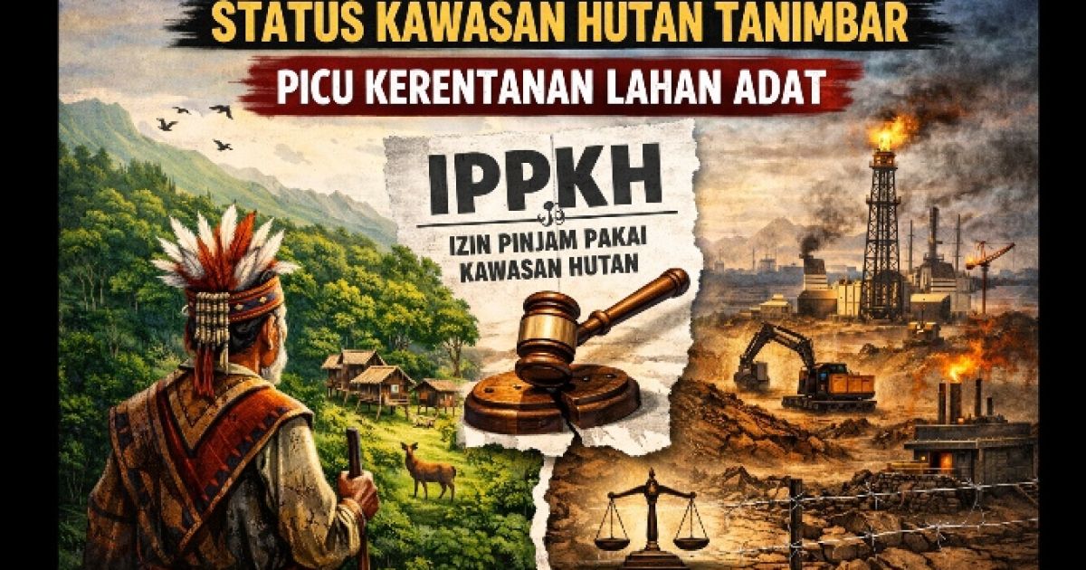 Status Kawasan Hutan di Tanimbar Picu Kerentanan Lahan Adat, Skema IPPKH Jadi Sorotan