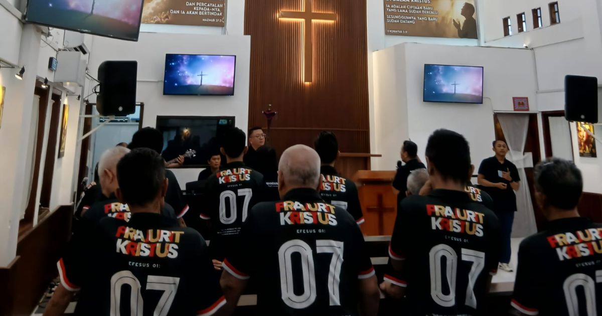 Ibadah Rutin Warga Binaan Nasrani di Lapas Cibinong Berlangsung Khusyuk, Perkuat Pembinaan Spiritual