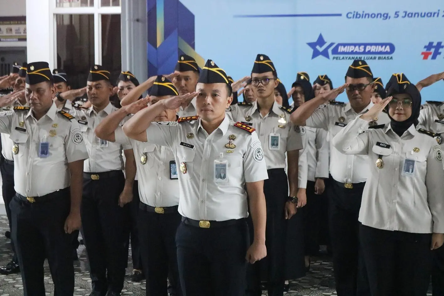 Lapas Cibinong Ikuti Apel Pagi Bersama 2026 Kemenko Kumham Imipas, Tegaskan Komitmen Kinerja dan Integritas