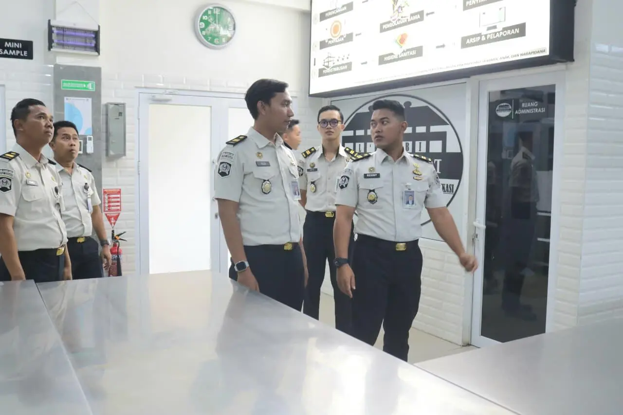 Lapas Cibinong Jadi Rujukan, Lapas Serang Studi Tiru Pengelolaan Dapur Sahabat