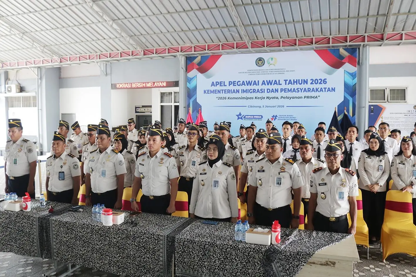 Lapas Cibinong Ikuti Penguatan Menteri Imigrasi dan Pemasyarakatan Awal Tahun 2026