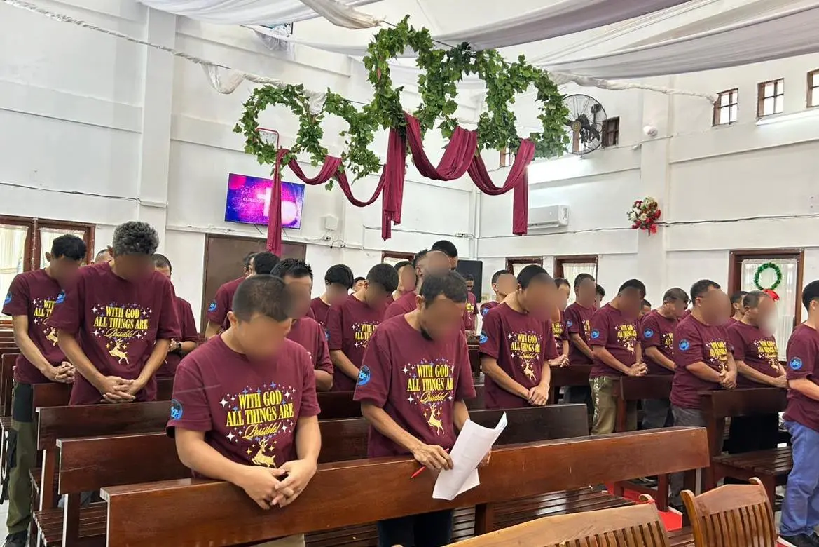 Dari Balik Jeruji, Warga Binaan Nasrani Pimpin Ibadah Penutup Tahun 2025