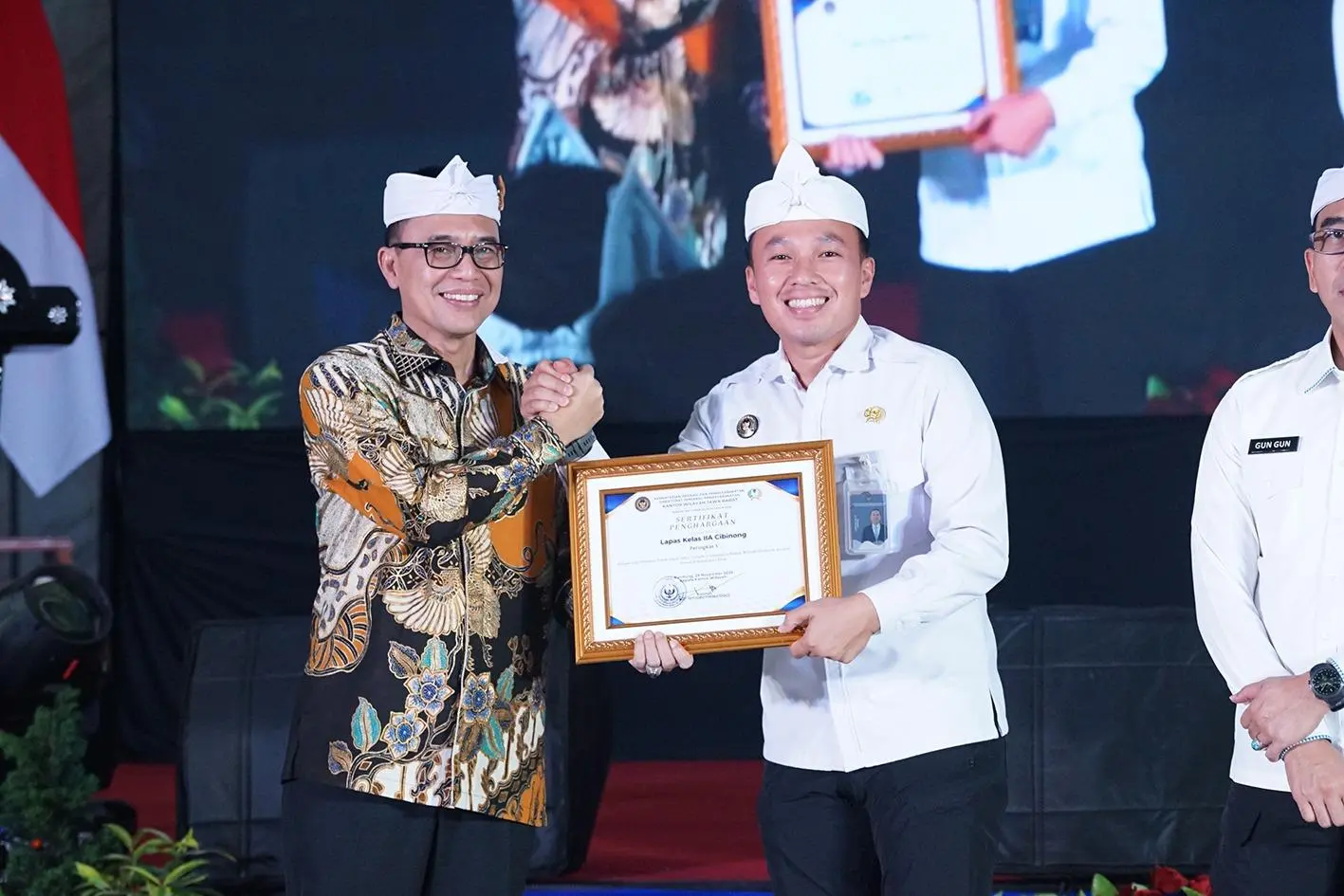 Lapas Cibinong Raih Penghargaan Dapur Sehat Terbaik se-Jawa Barat 2025