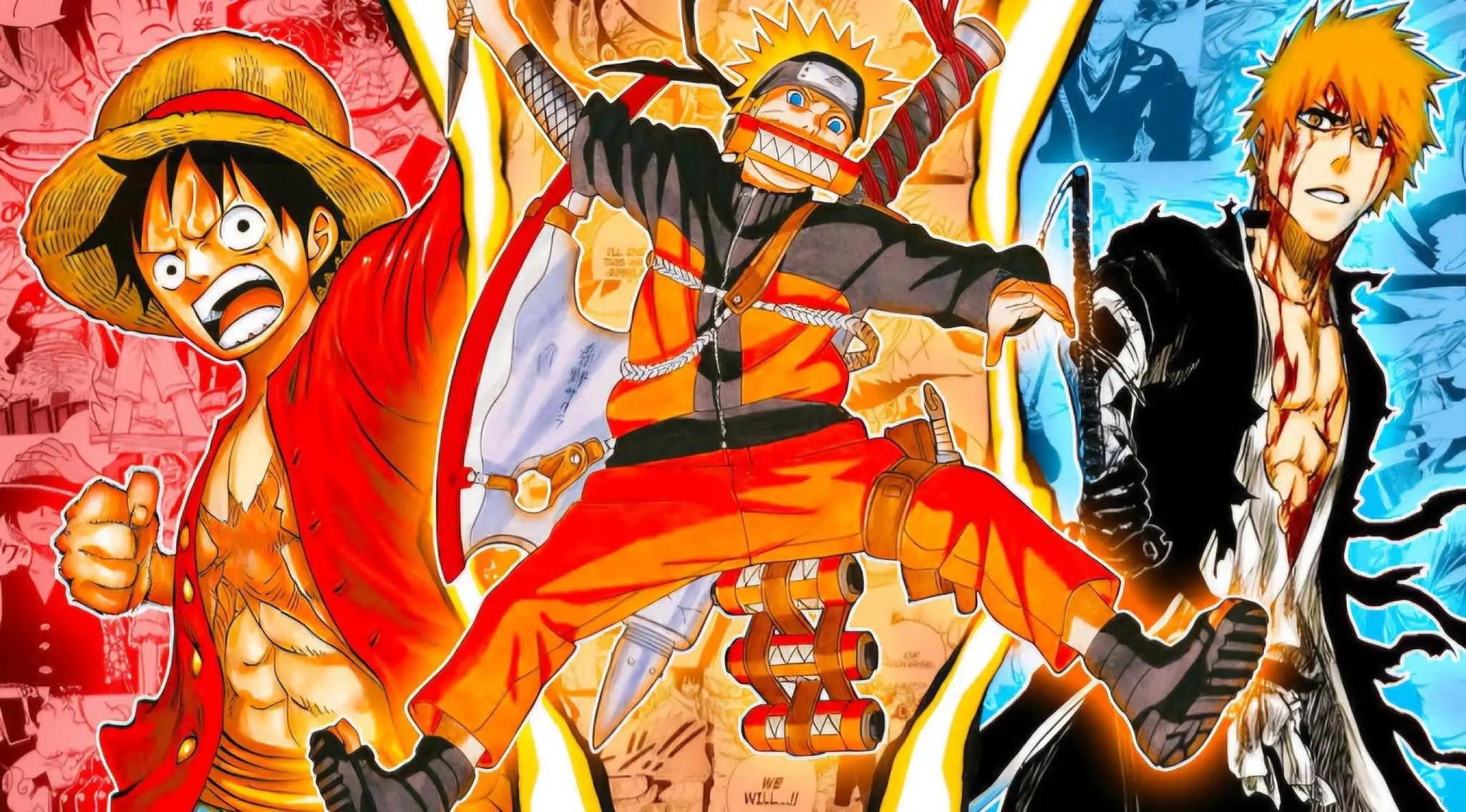 Big 3 Anime Bersatu Kembali di 2026, Naruto, One Piece, dan Bleach Hadir di Tahun yang Sama